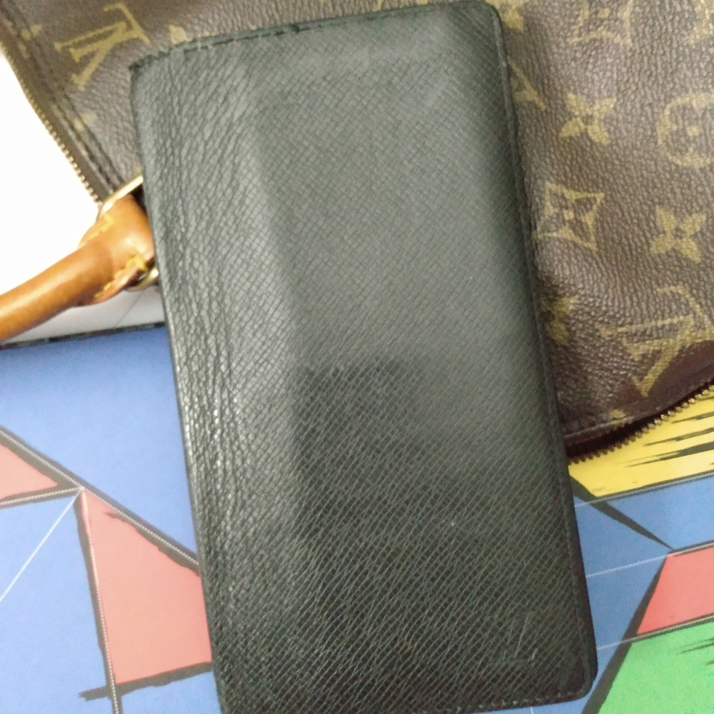 Sale Authentic Louis Vuitton Taiga Porto wallet - Picture 8 of 14